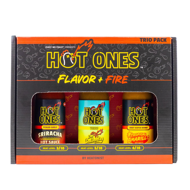 Flavor and Fire Trio Pack | Hot Ones M9