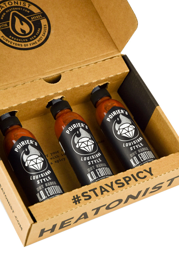 Dustin Poirier Hot Sauce - KO Edition 3 Pack I3