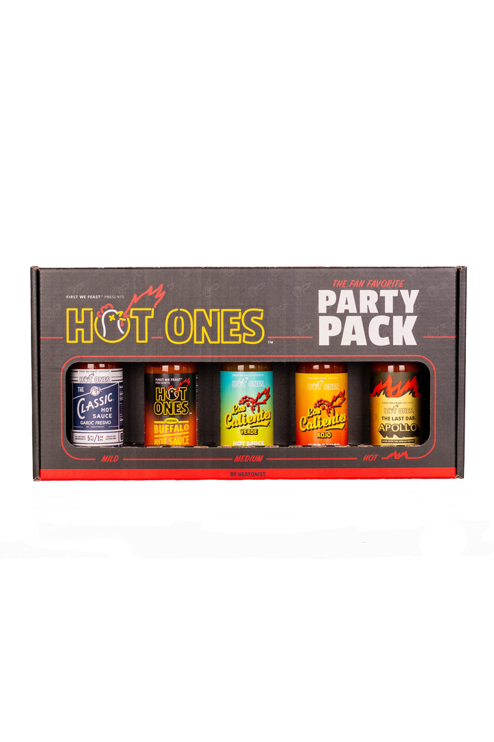 Fan Favorite Party Pack | Hot Ones Hot Sauce K6
