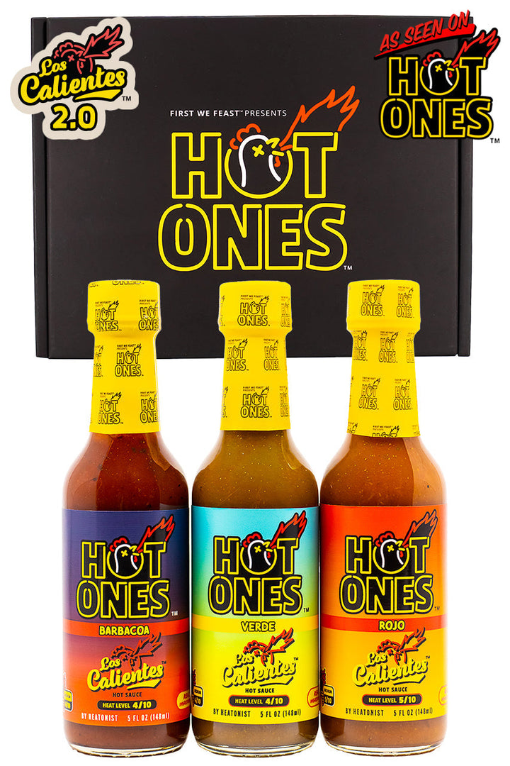 Los Calientes Trio Pack | Hot Ones Hot Sauce P3