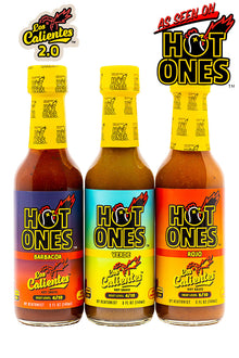 Los Calientes Trio Pack | Hot Ones Hot Sauce P3