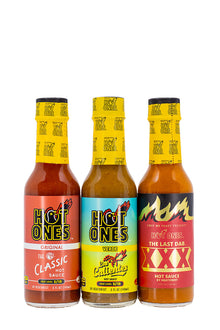 Hot Ones Trio Pack - Original | Hot Ones Hot Sauce N7