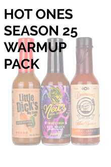 Hot Ones Hot Sauce Warmup Pack - Season 25 T2