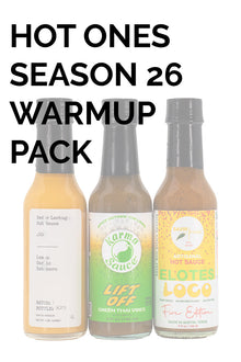 Hot Ones Hot Sauce Warmup Pack - Season 26 F6