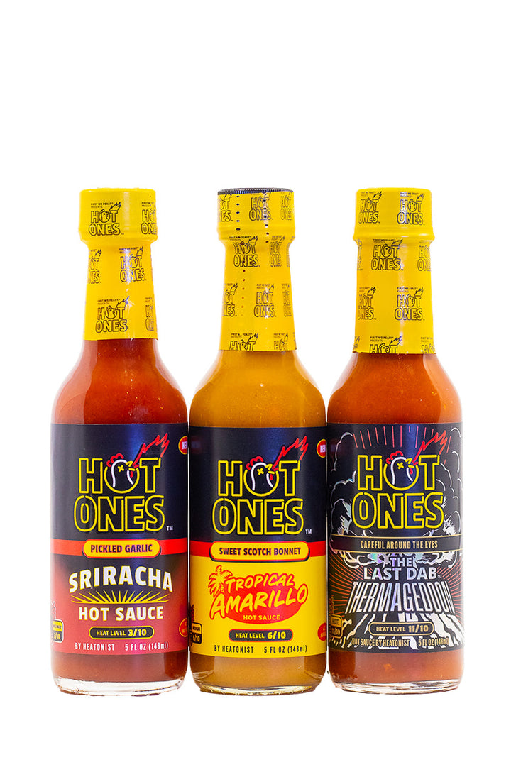 Hot Ones Hot Sauce Trio Pack - Season 28 E1