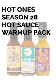 Hot Ones Hot Sauce Warm Up Pack - Season 28 W7