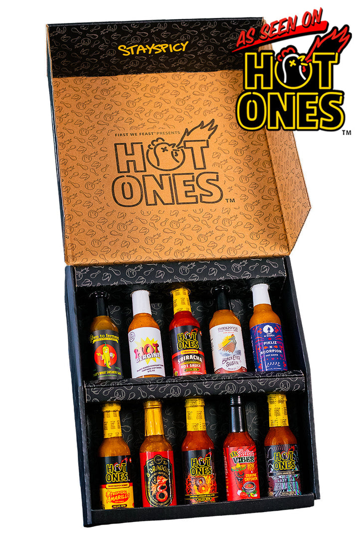 Hot Ones Hot Sauce 10 Pack - Season 30 Y7