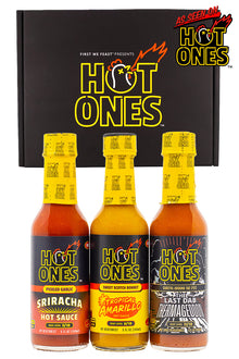 Hot Ones Hot Sauce Trio Pack - Season 30 Y2