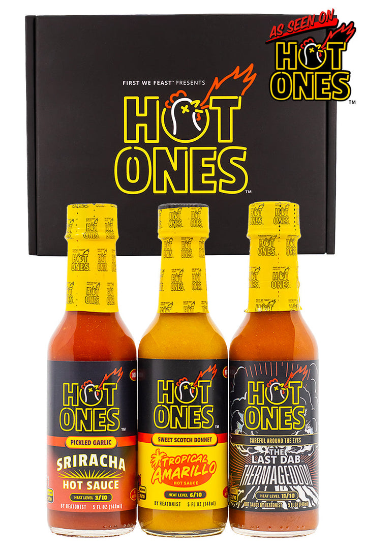 Hot Ones Hot Sauce Trio Pack - Season 30 Y2