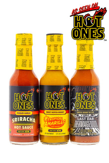 Hot Ones Hot Sauce Trio Pack - Season 30 Y2
