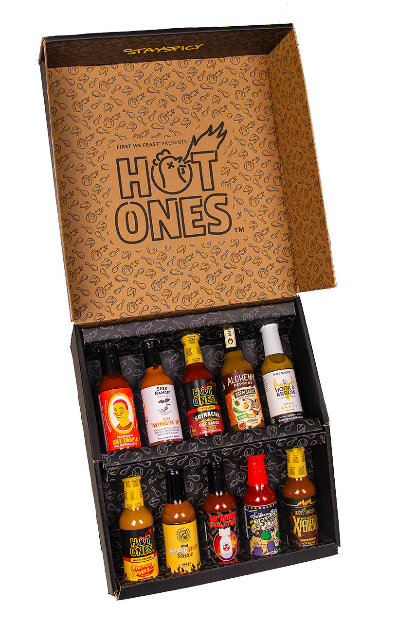 Hot Ones Hot Sauce 10 Pack - Season 27 F2