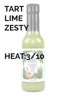 Jalapeno Tequila Lime Hot Sauce | Queen Majesty L7