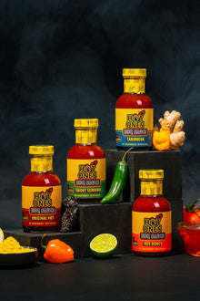 Hot Ones BBQ Trio Pack (Hot Honey / Caribbean / Smoked Serrano) D1