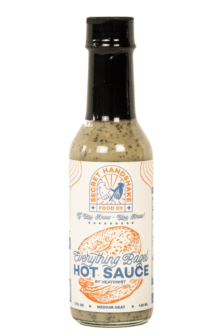 Everything Bagel Hot Sauce | Secret Handshake Food Co L0