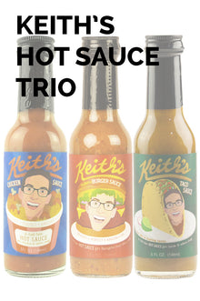 Keith's Hot Sauce Trio Pack P4