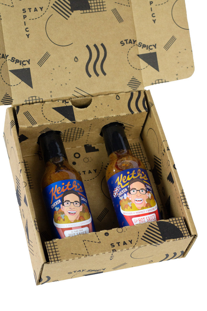 Keith's Chicken Sauce Hot Sauce Duo Pack | Keith's S6