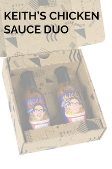 Keith's Chicken Sauce Hot Sauce Duo Pack | Keith's S6