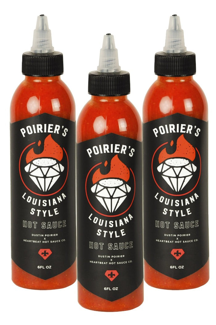 Dustin Poirier Hot Sauce 3 Pack | HEATONIST V9