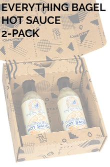 Secret Handshake Food Co Everything Bagel Hot Sauce 2-Pack H7