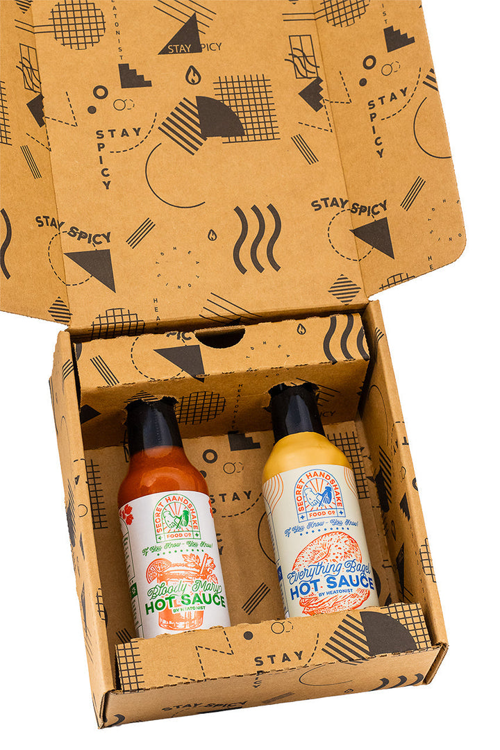 Secret Handshake Hot Sauce Duo Pack Z5